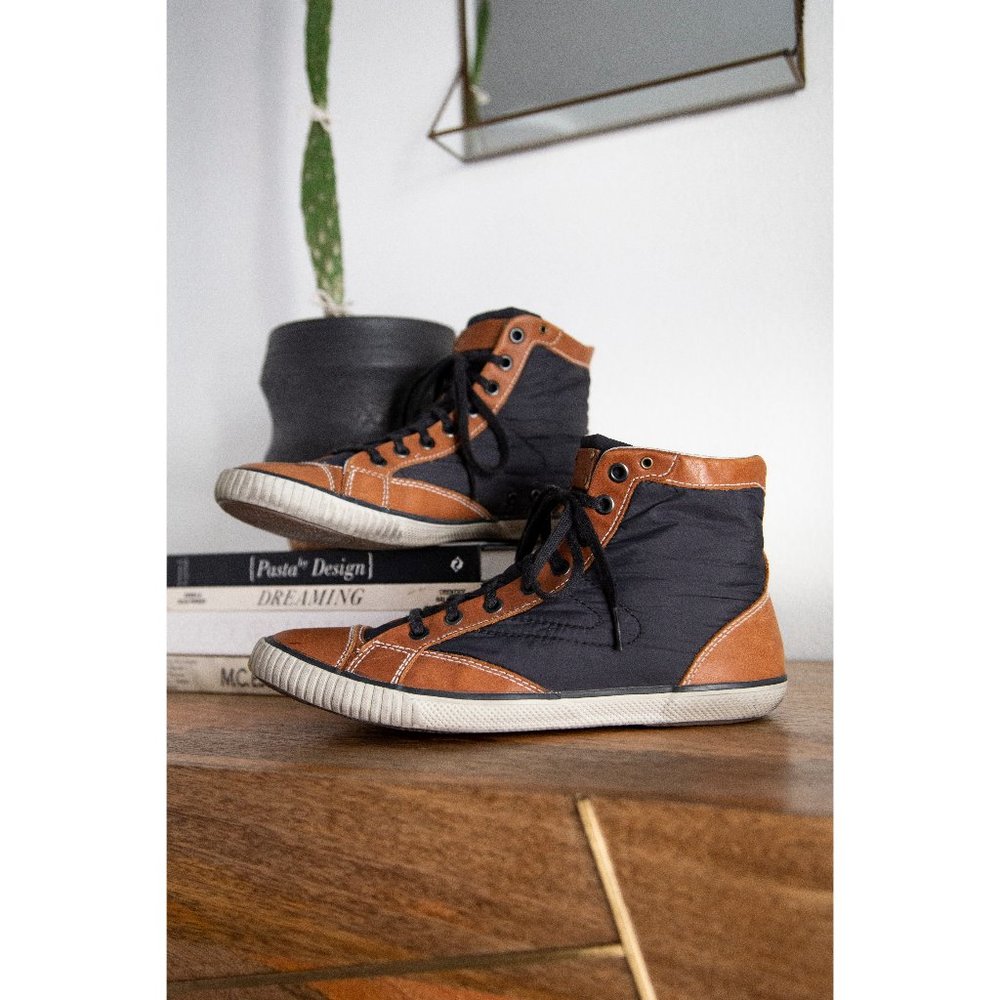 Leather High-Tops
